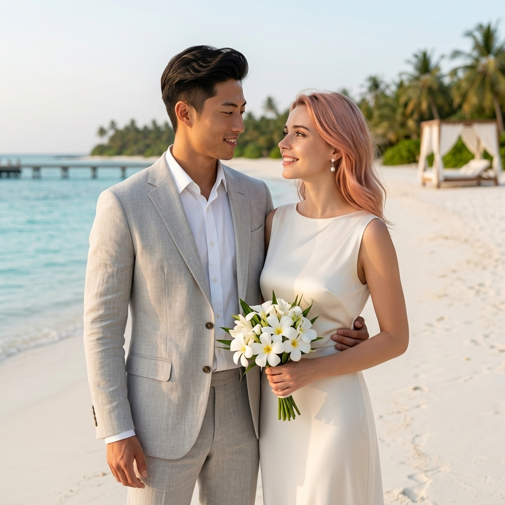 AI Result — Prewedding Photo